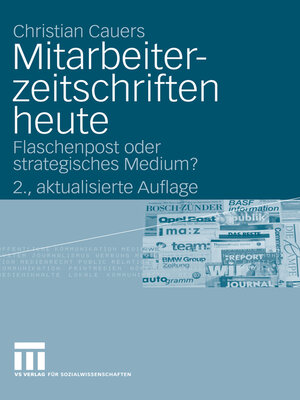 cover image of Mitarbeiterzeitschriften heute